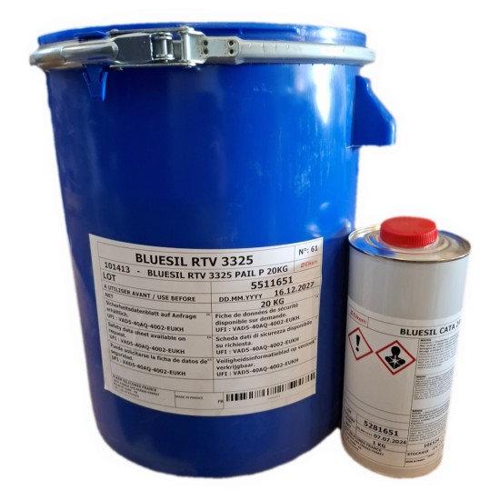RHODORSIL BLUESIL RTV 3325 + BLUESIL CAT 24H