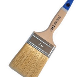 ΞΥΛΙΝΟ ΠΙΝΕΛΟ ΛΕΥΚΟ  3''